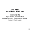 Image of AHA PEEL MANDELIC ACID 40%